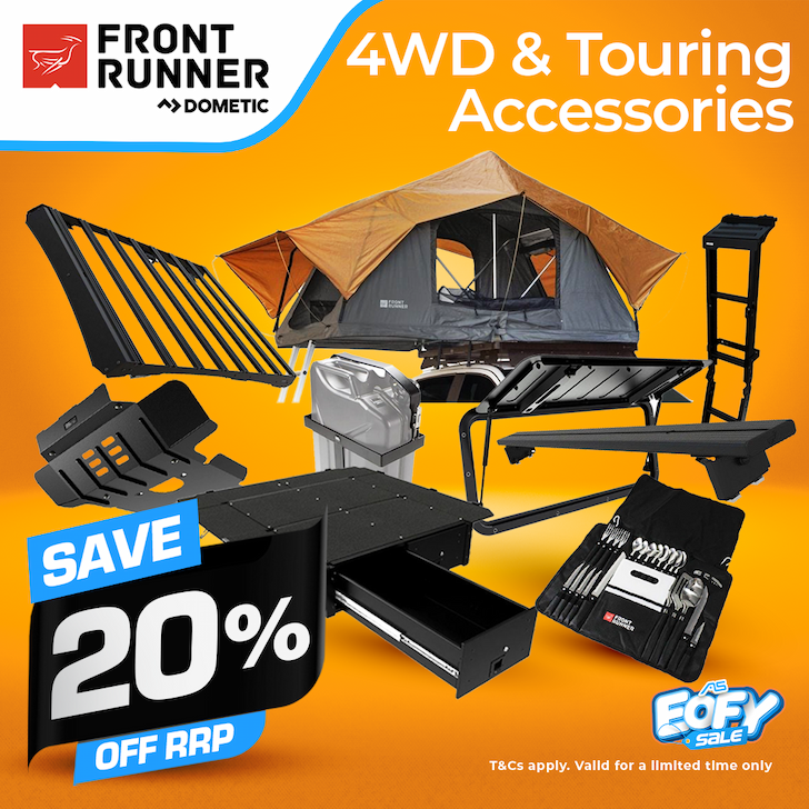 SAVE 20% OFF FRONT RUNNER