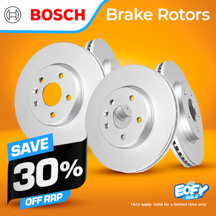 SAVE 30% OFF BOSCH ROTORS