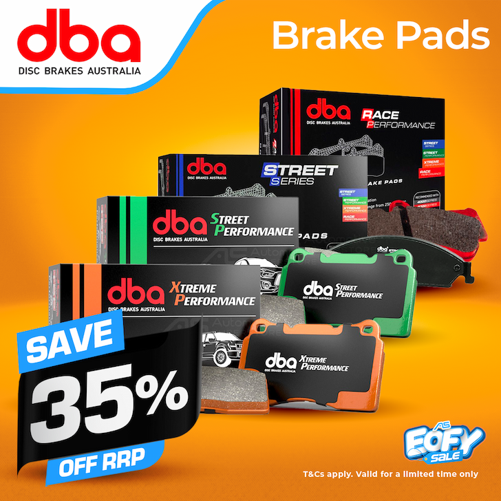SAVE 35% OFF DBA BRAKE PADS
