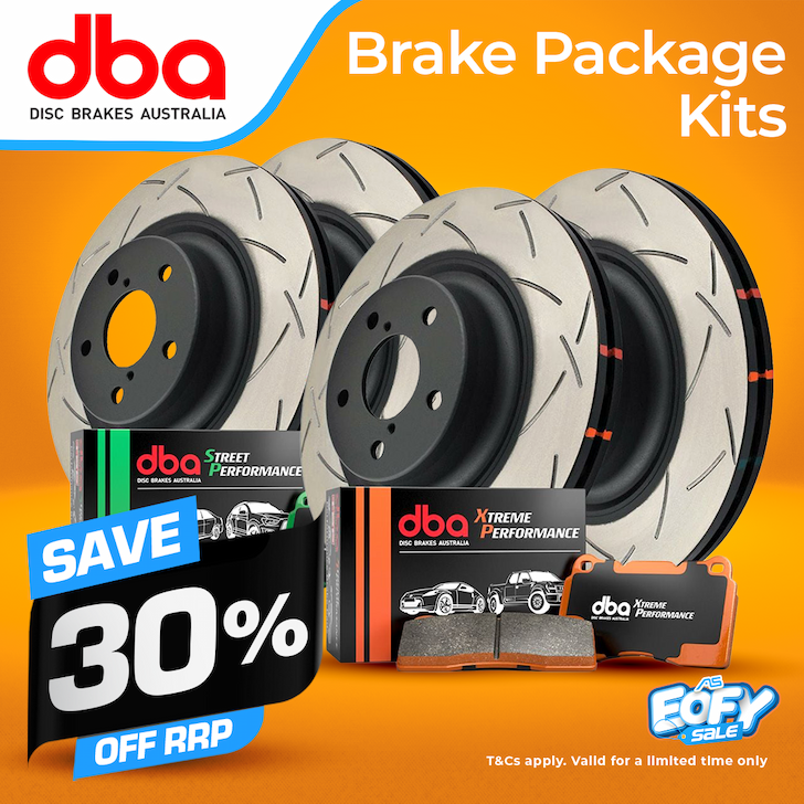 SAVE 30% OFF DBA BRAKE PACKAGE KITS