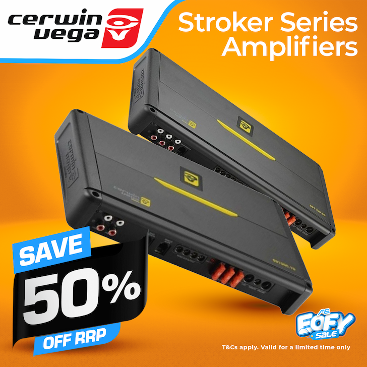 SAVE 50% OFF CERWIN VEGA STROKE AMPS