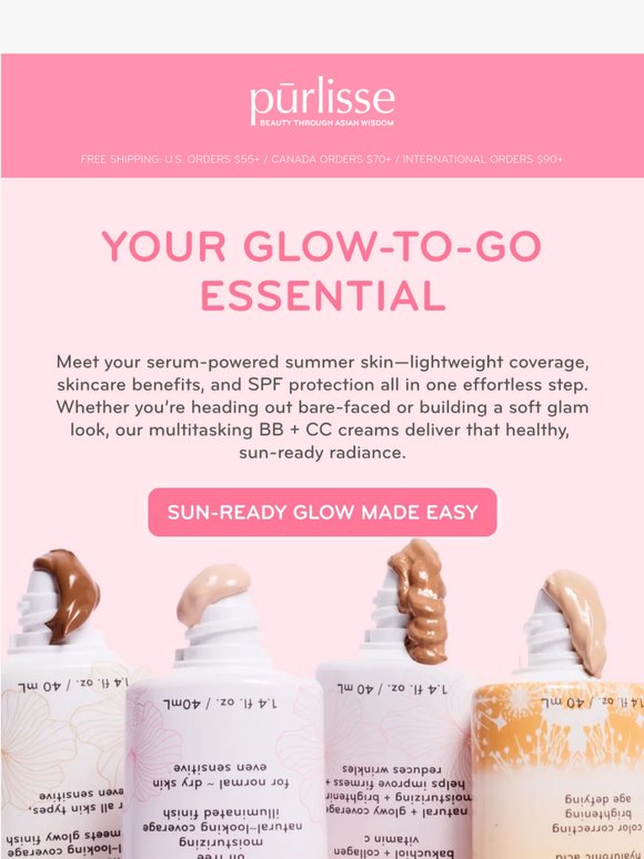 Serum-Powered Summer Glow + Free Minis ☀️