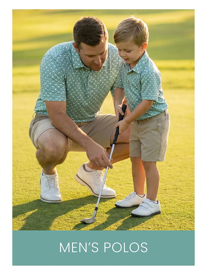 MEN'S POLOS