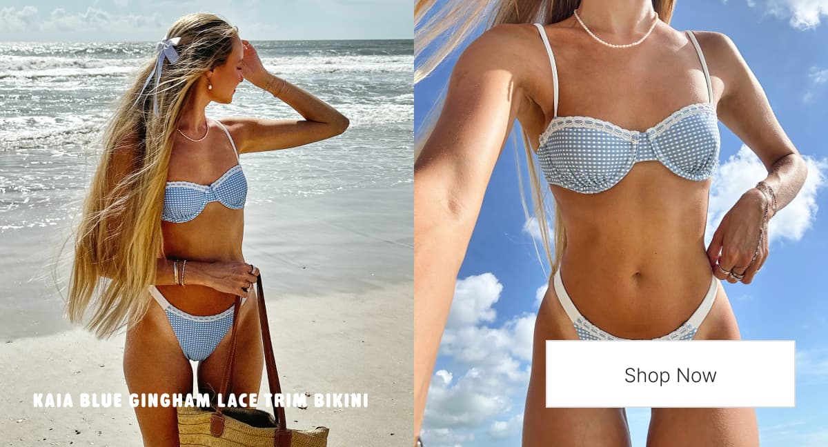 Kaia Blue Bikini