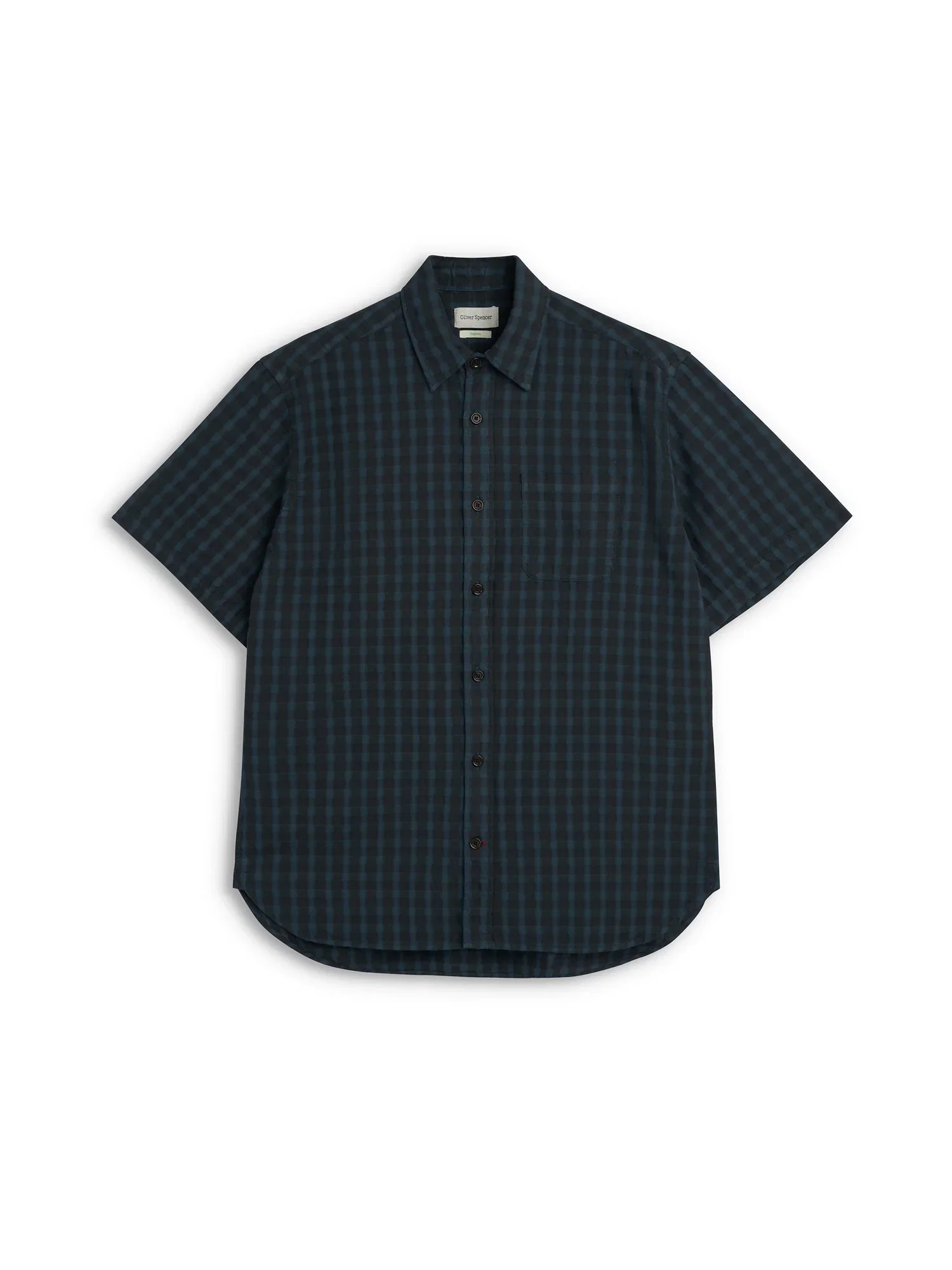 Image of Atlanta Short Sleeve Shirt (Loose Fit) Lennox Navy