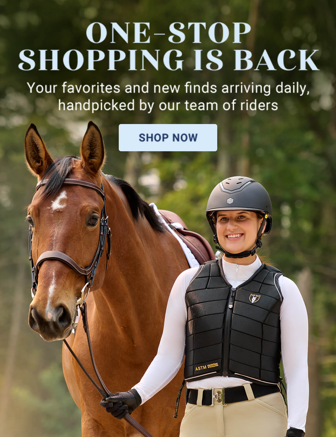 One Stop shopping is back. Shop now. 