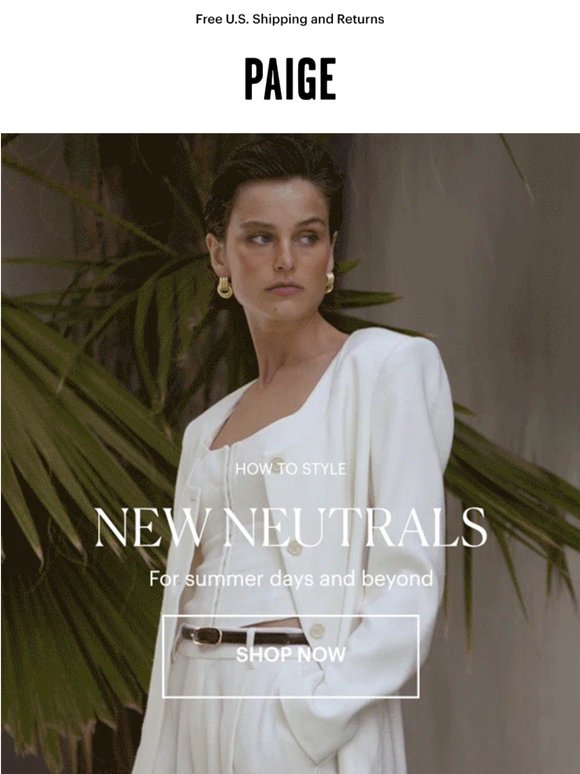 New Summer Whites