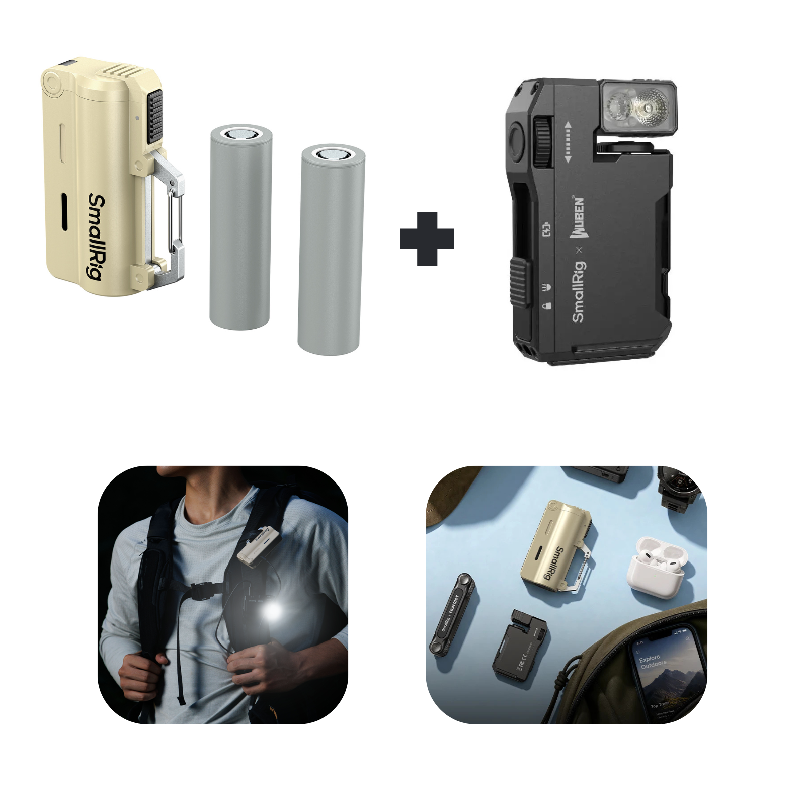 EDC Light Battery Charger Kit