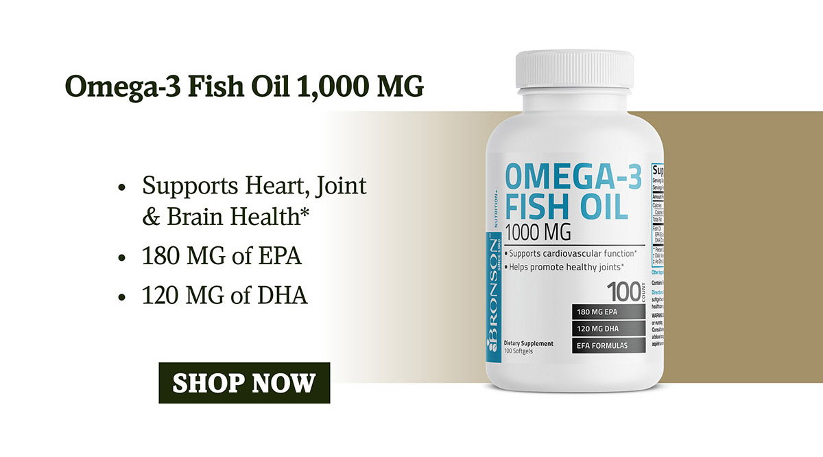 Shop Omega-3 Fish Oil 1,000 MG