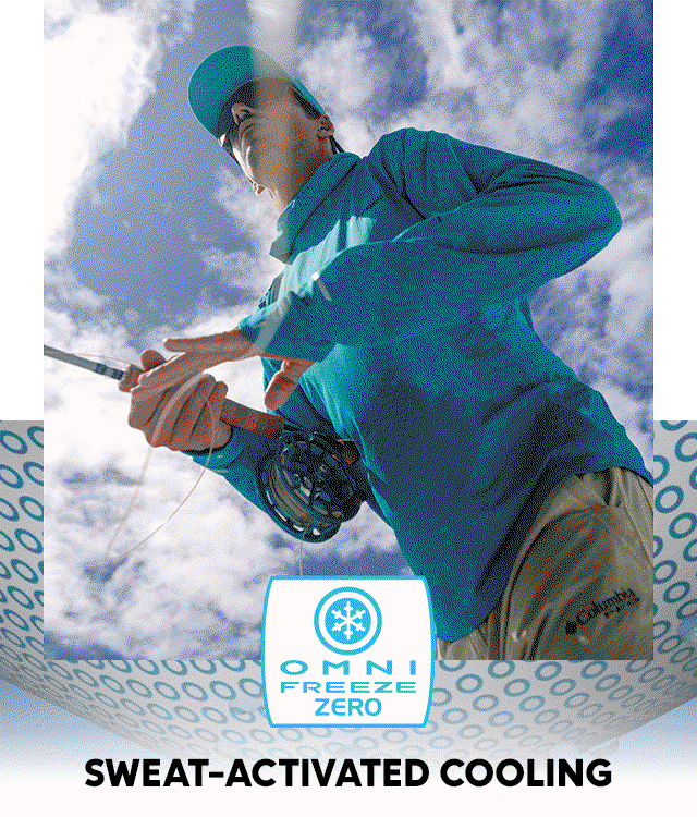 Omni-Freeze™ Zero. Sweat-activated cooling