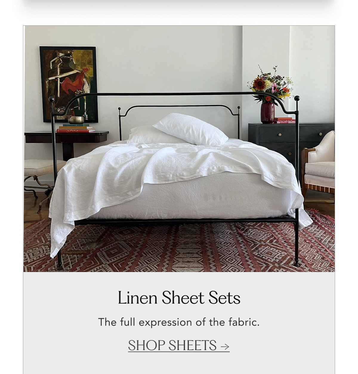 Shop Sheets →