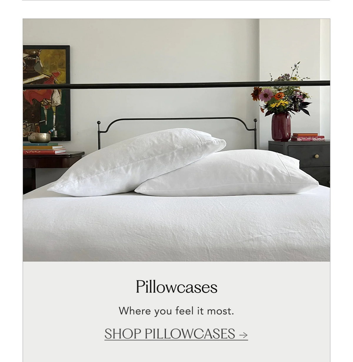 Shop Pillowcases →