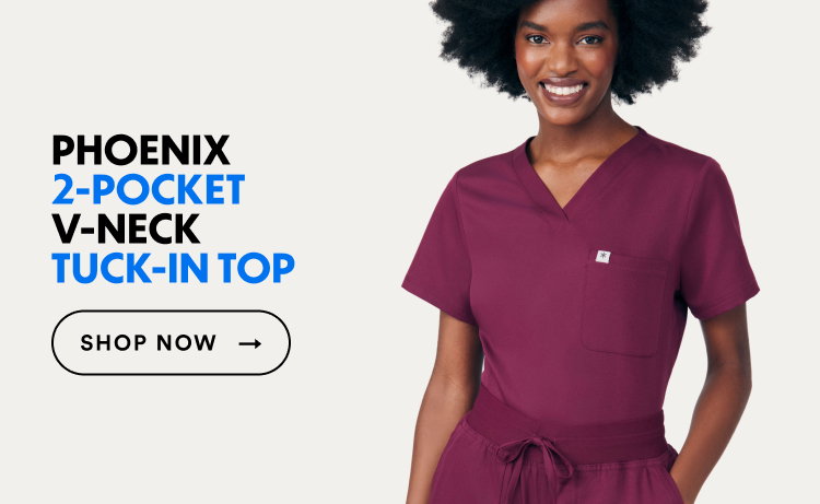 Phoenix 2-Pocket V-Neck Tuck-In Top | Shop Now
