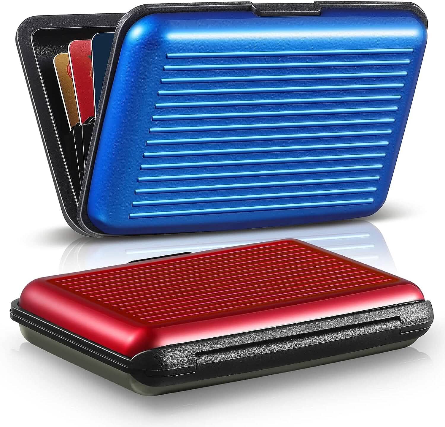 Image of 2-Pack: Credit Card Holder Slim Mini RFID Blocking