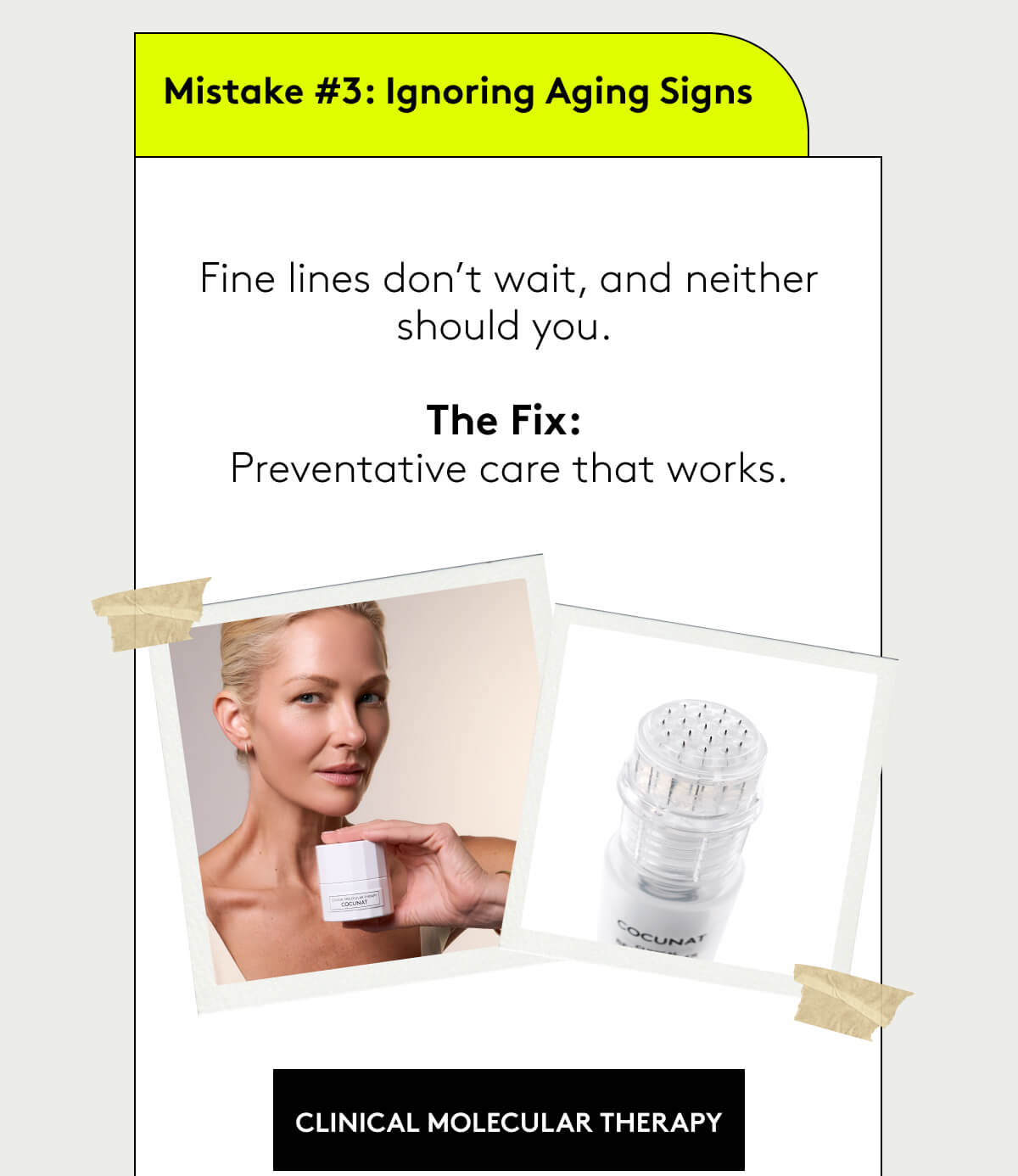 Mistake #3: Ignoring Aging Signs