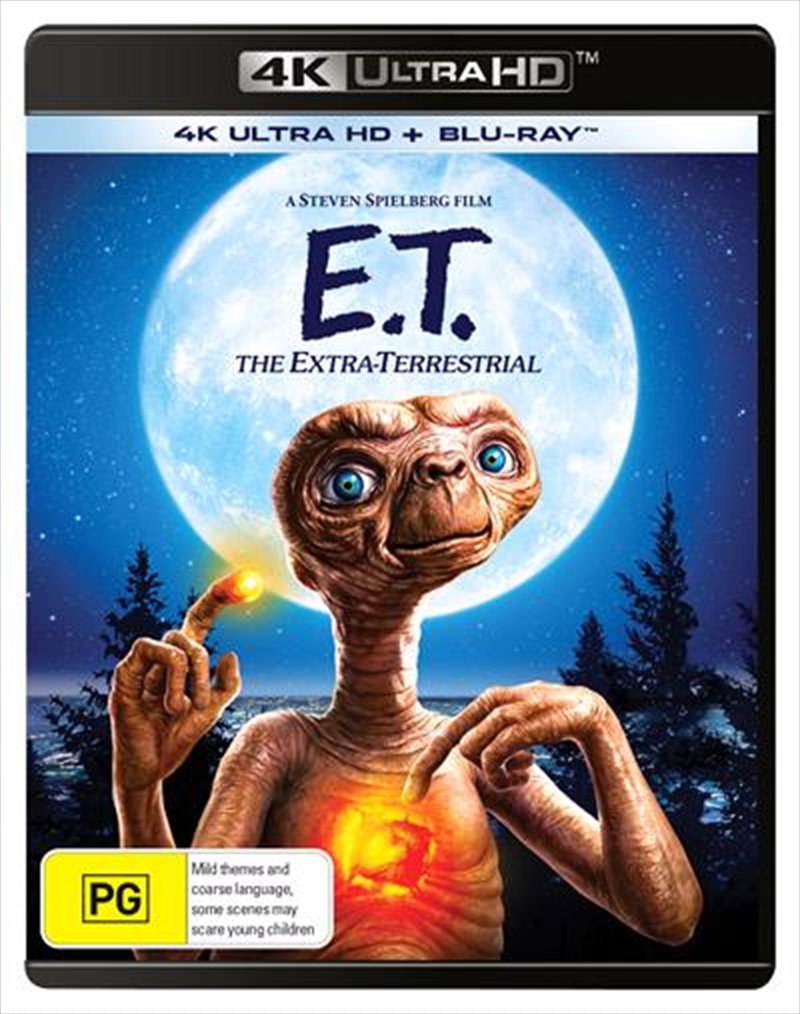 E.T. - The Extra Terrestrial Blu-ray + UHD 4K UHD + Blu-Ray