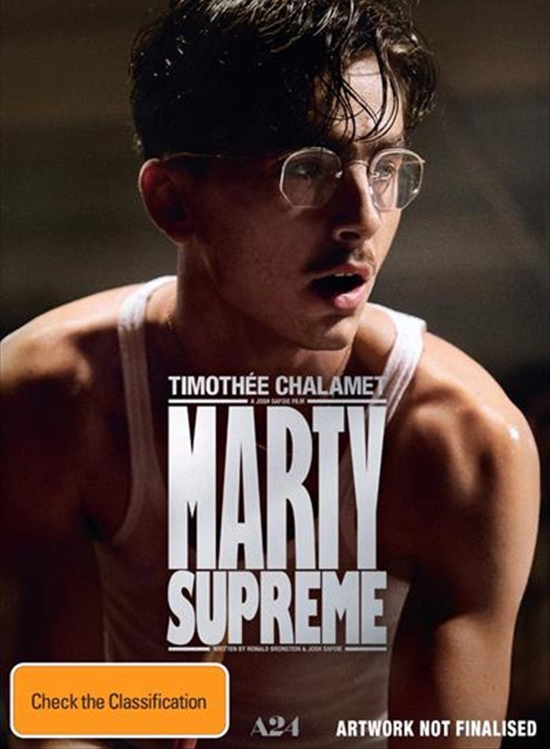 Marty Supreme DVD