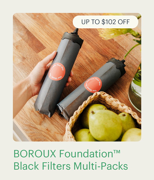 BOROUX Foundation™ Black Filters Multi-Packs