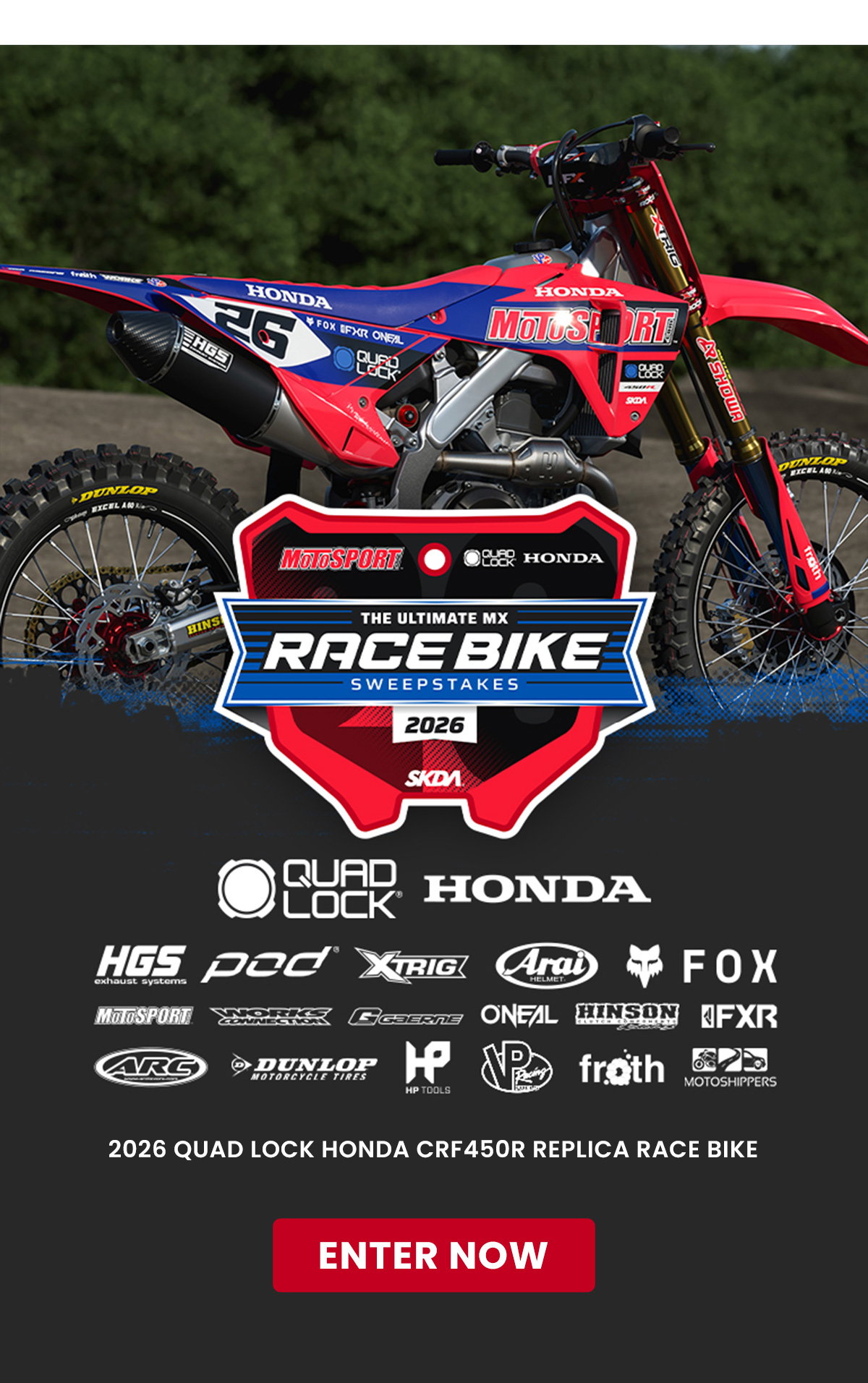 Ultimate Race Bike Sweepstakes