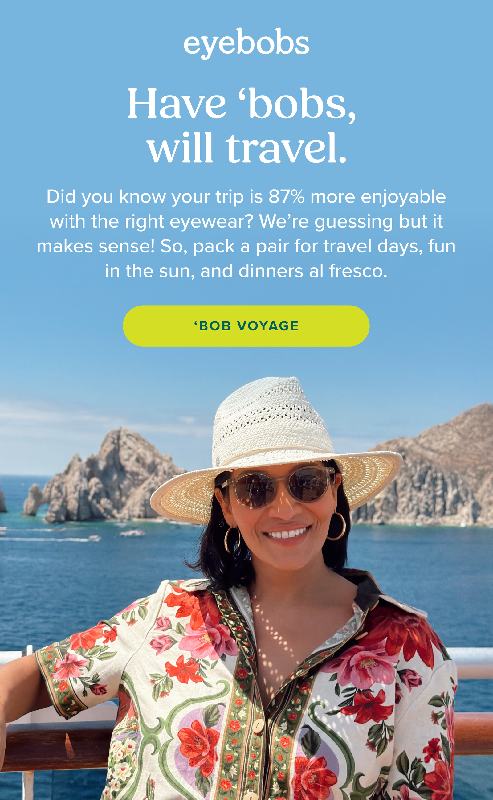 Have ‘bobs,  will travel.