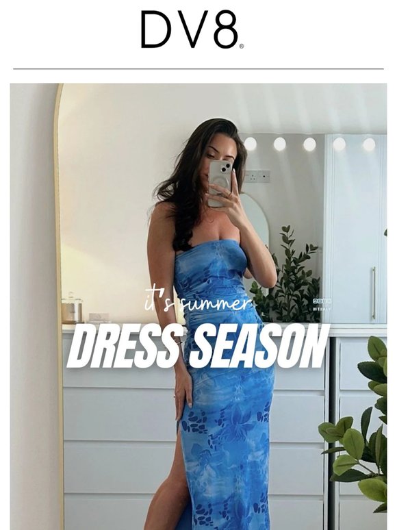 It's summer DRESS season 🫶