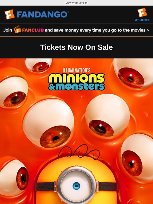 Minions & Monsters | Get Tickets