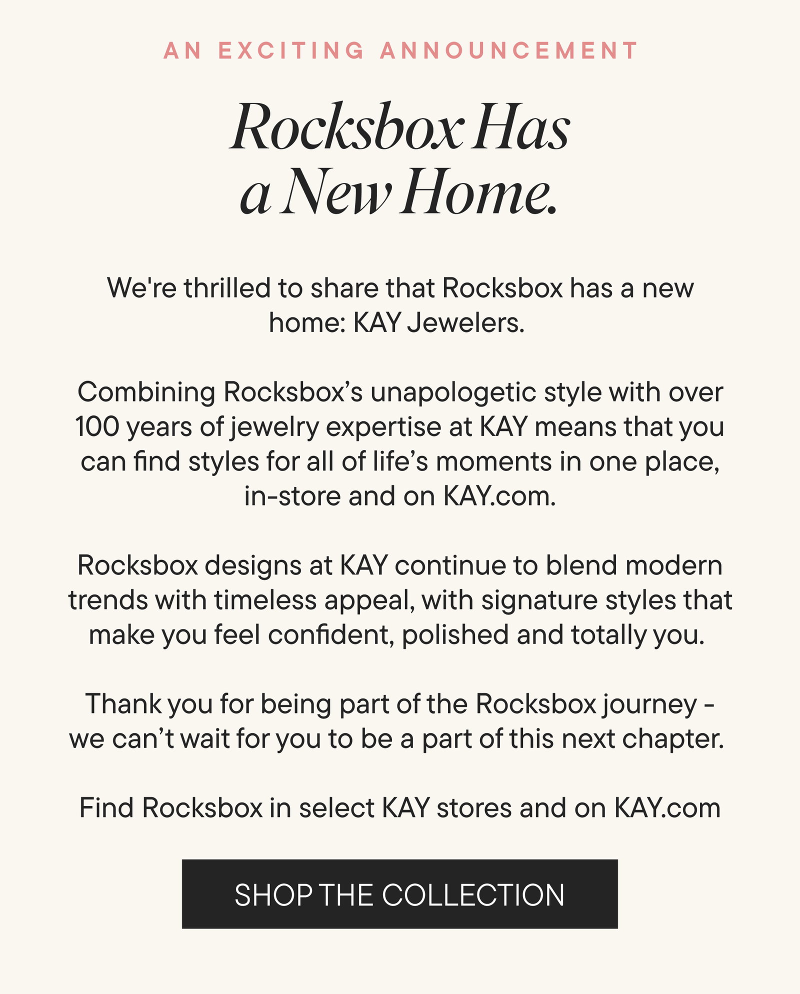 Rocksbox has a new home