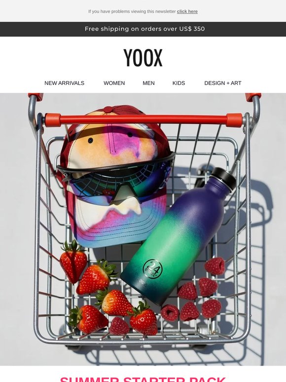 Your summer starter pack > Sunglasses, bags and more...