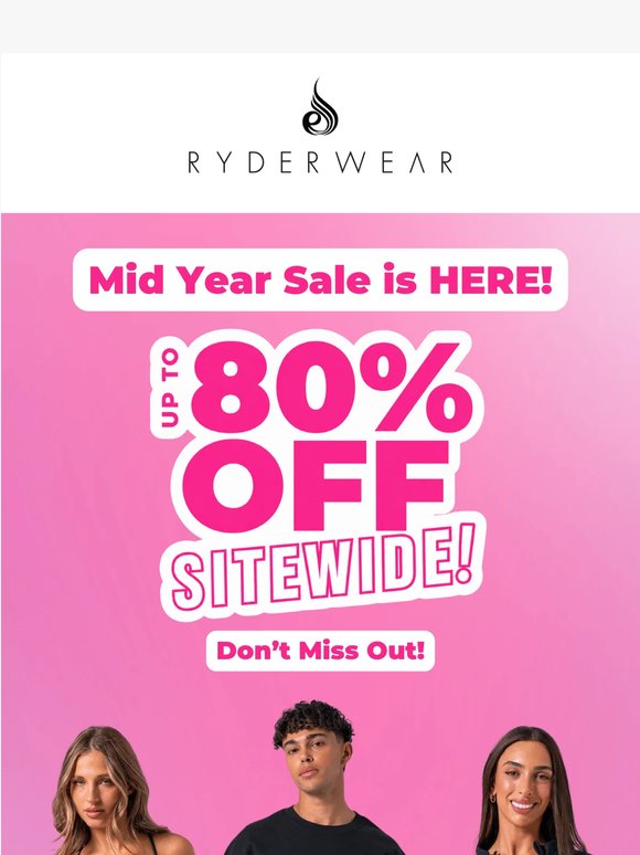 Up to 80% OFF is LIVE ⚡