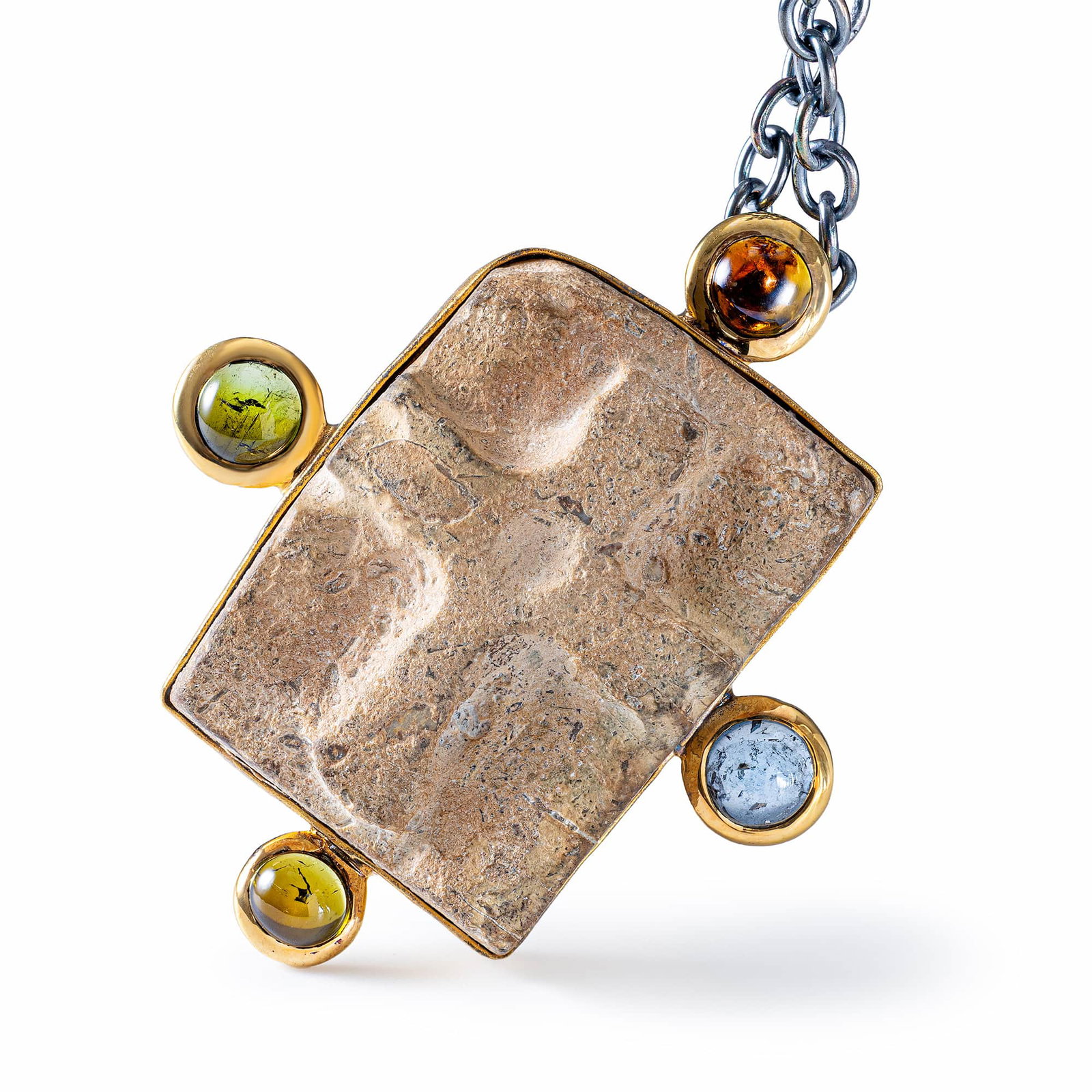 Hagios Sterling Silver Pendant with...