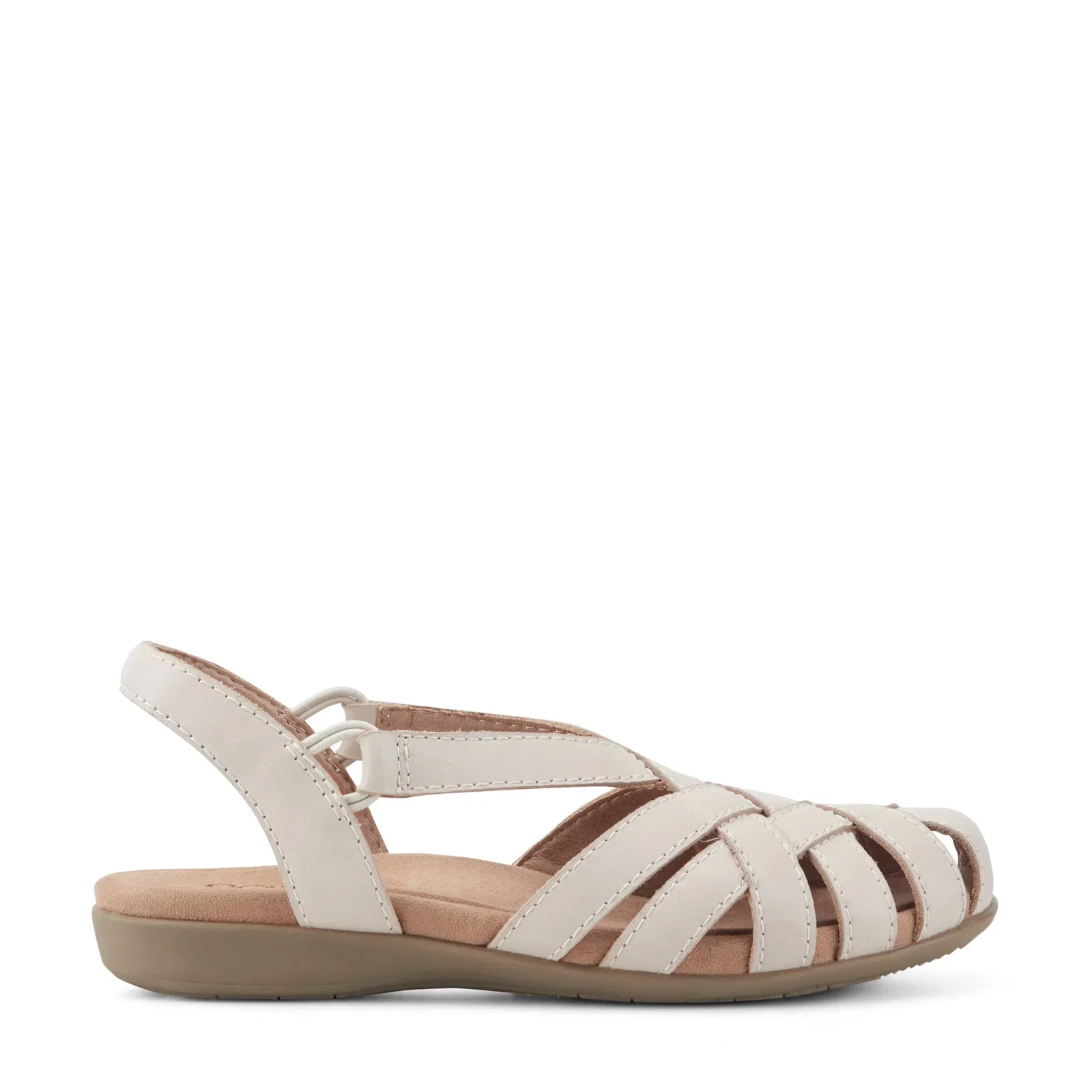 Image of Berri Woven Casual Round Toe Slip-on Sandals