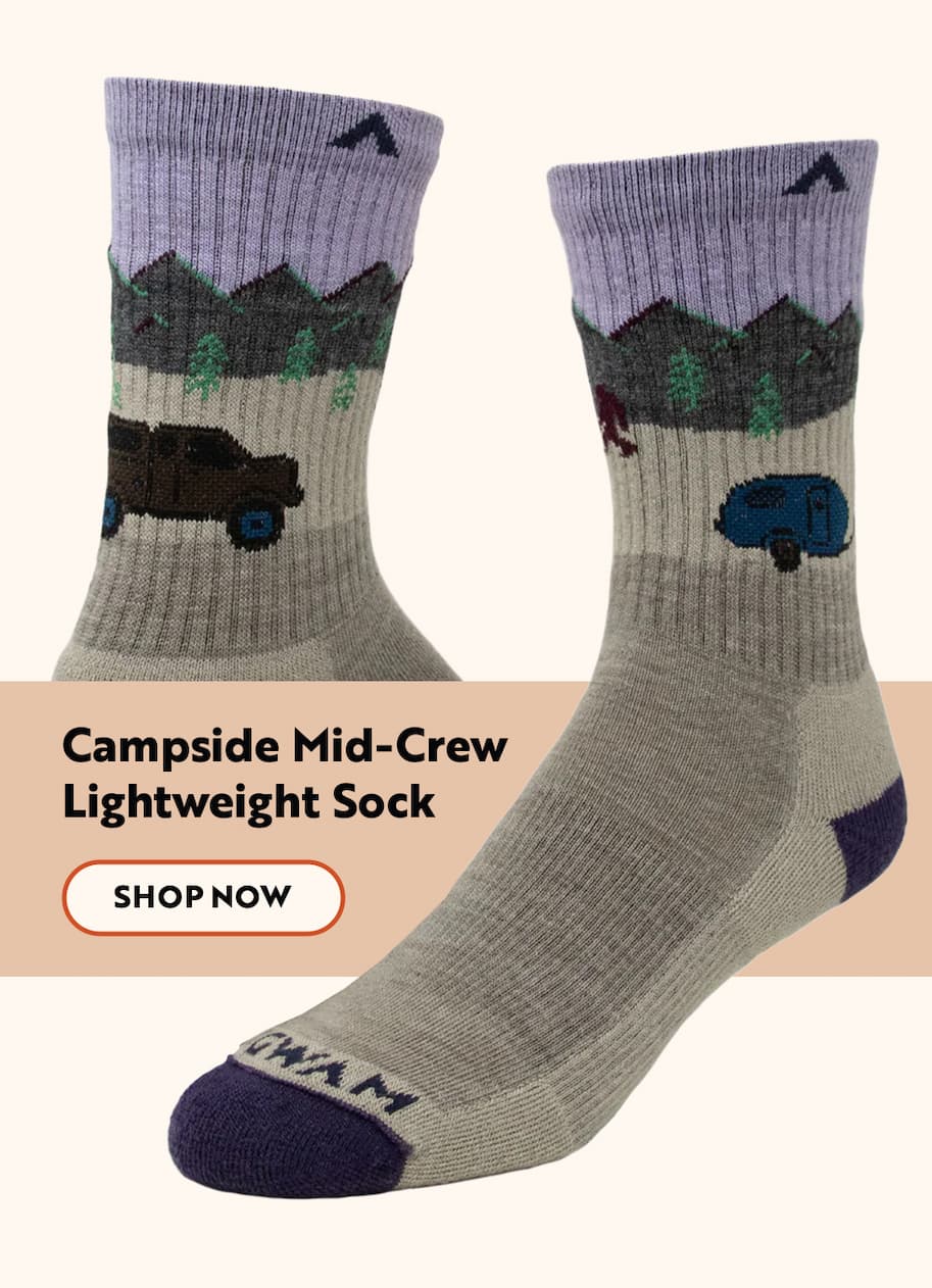 Campside Mid-Crew Lightweight Sock