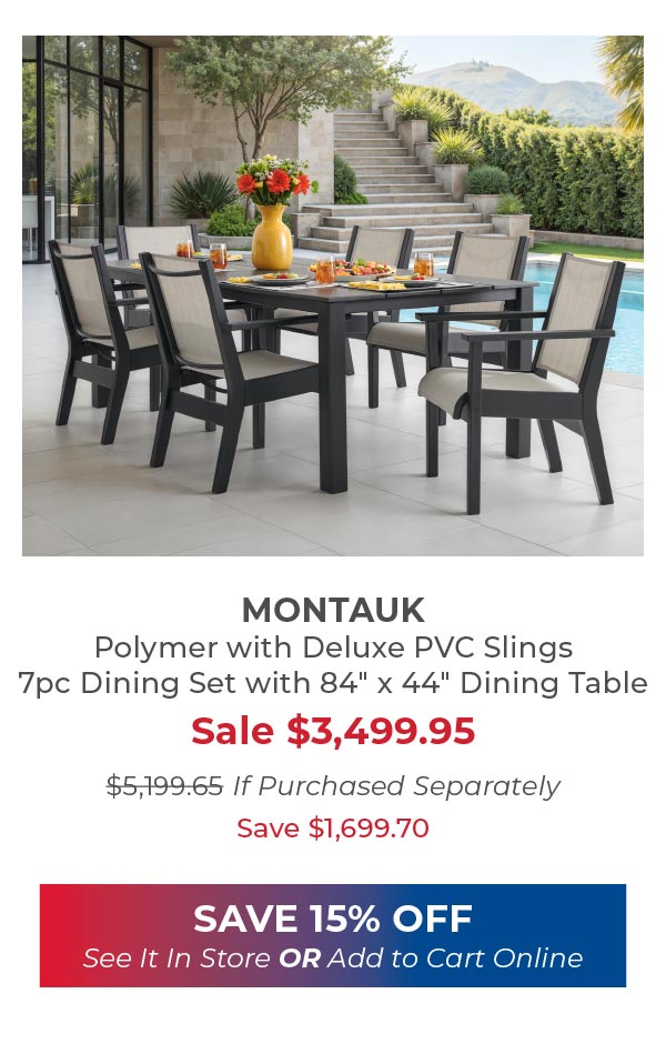 Montauk 7pc dining set 
