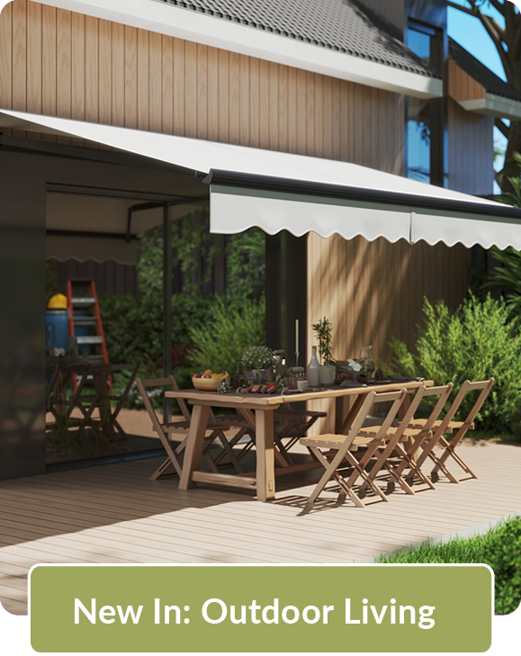 New in: outdoor living