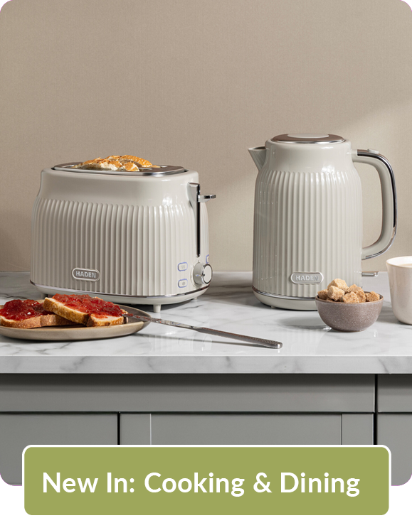 New in: cooking and dining