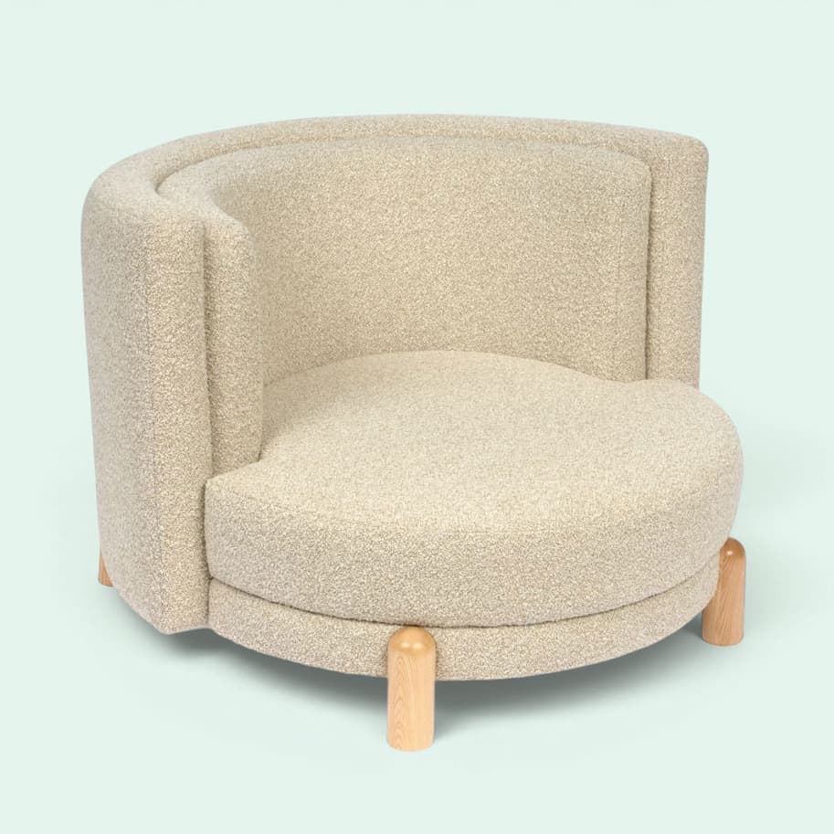 Environments® Bouclé Barrel Chair