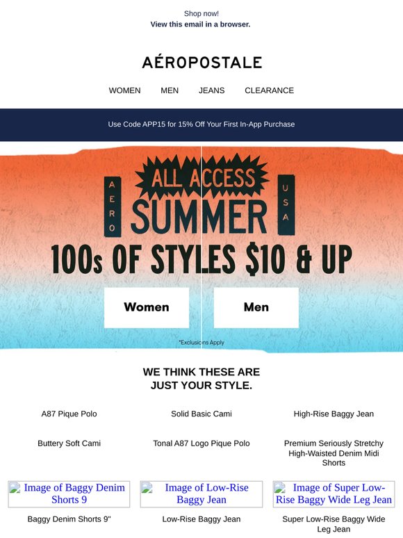 ALL ACCESS: $10 & Up Summer Styles☀️