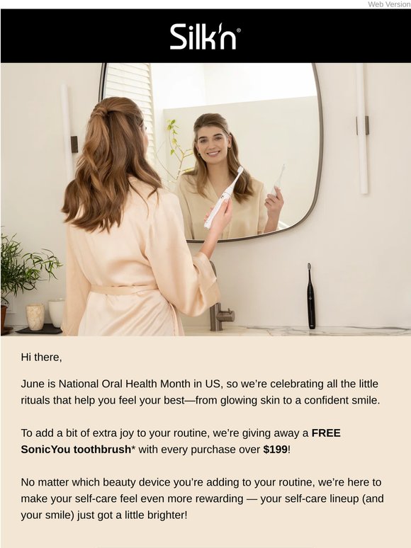 Healthy Skin, Healthy Smile—Celebrate with a Freebie!
