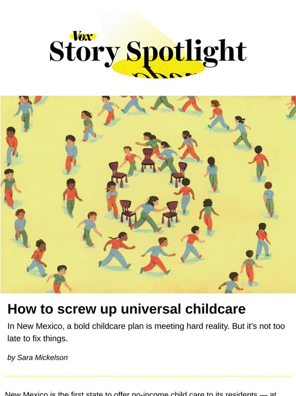 How to screw up universal childcare