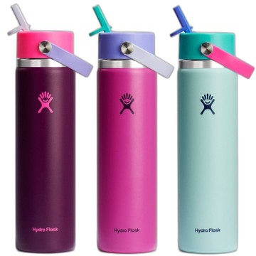 Hydro Flask 24oz Wide Mouth Flex Straw Water Bottle