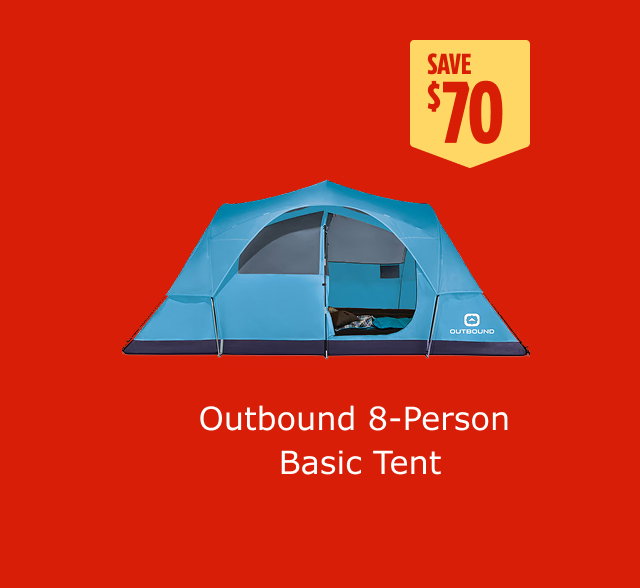 Outbound 8-Person Basic Tent. Save $70.