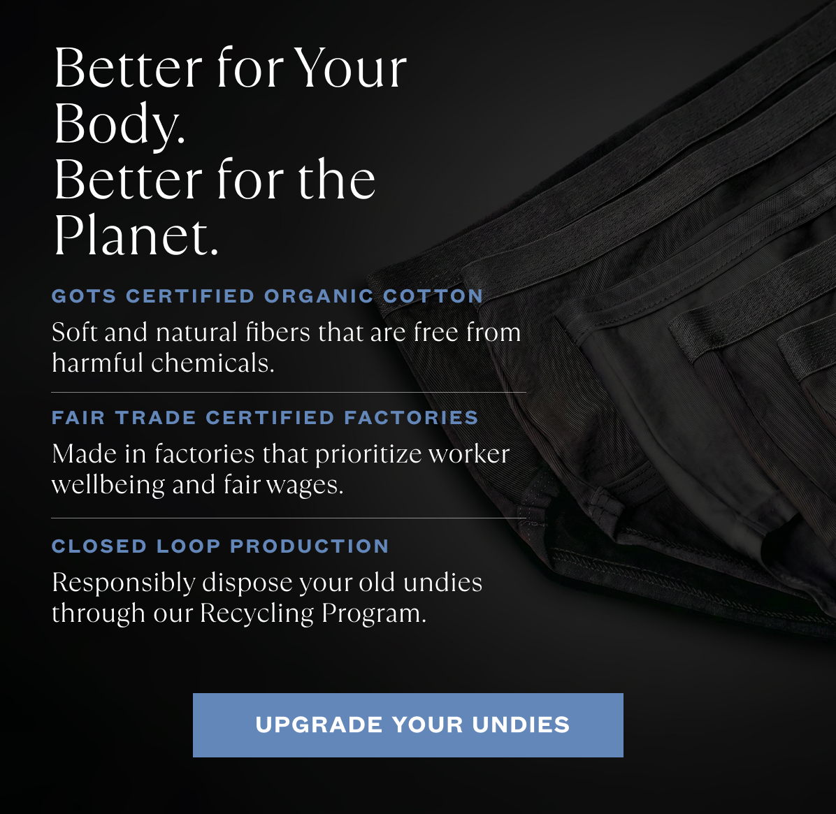 Better for Your Body. Better for the Planet.