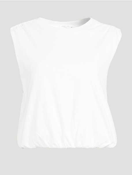 Mica Bubble-Hem T-Shirt