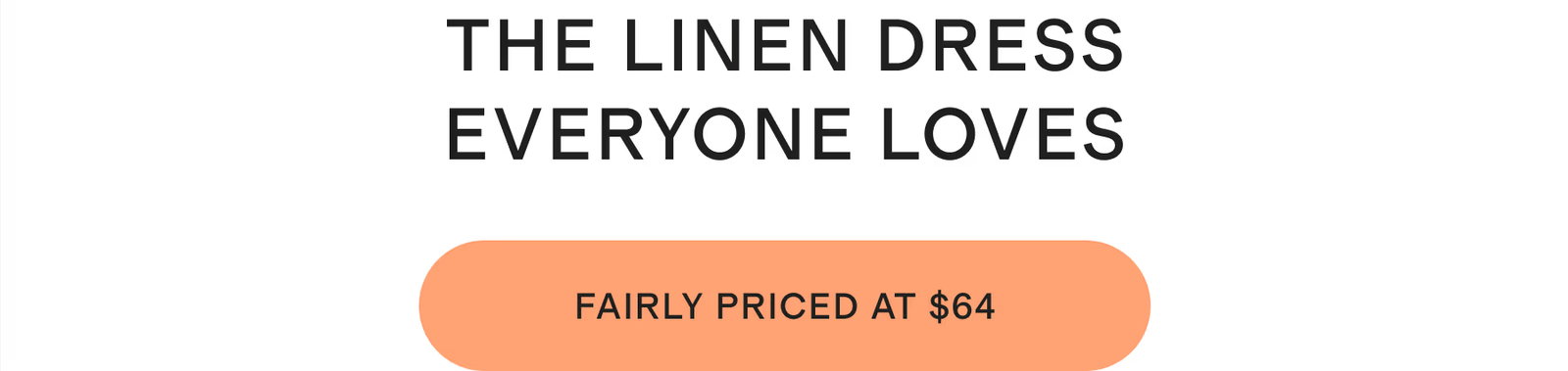 THE LINEN DRESS EVERYONE LOVES