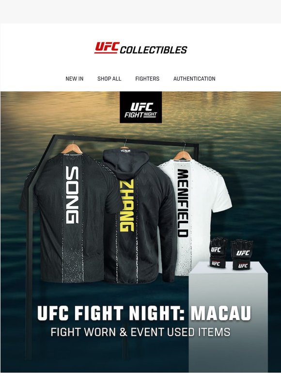 The UFC Macau Auction Is Now Open