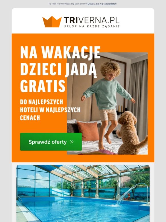Z okazji Dnia Dziecka dzieciaki na wakacje jadą gratis 🎁🎉