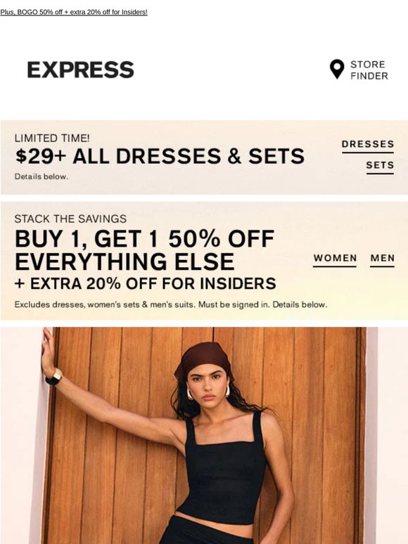 $29+ all linen dresses & sets