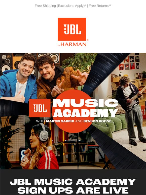 JBL Music Academy Sign Ups Are Open!