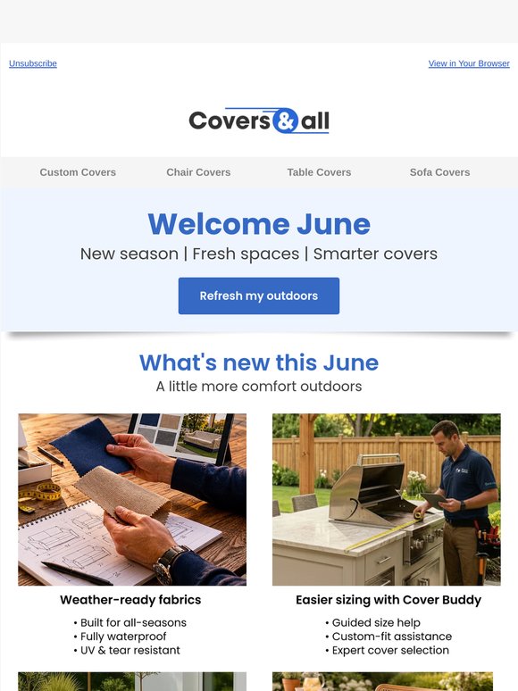 What's new this June for your outdoors?
