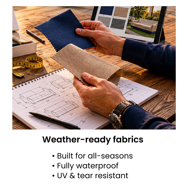 Weather-ready fabrics
